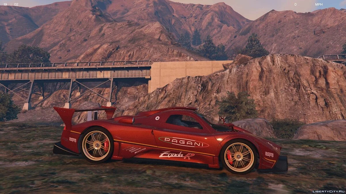 Pagani Zonda R [Add-On | Replace | Template] 1.0 / GTA 5