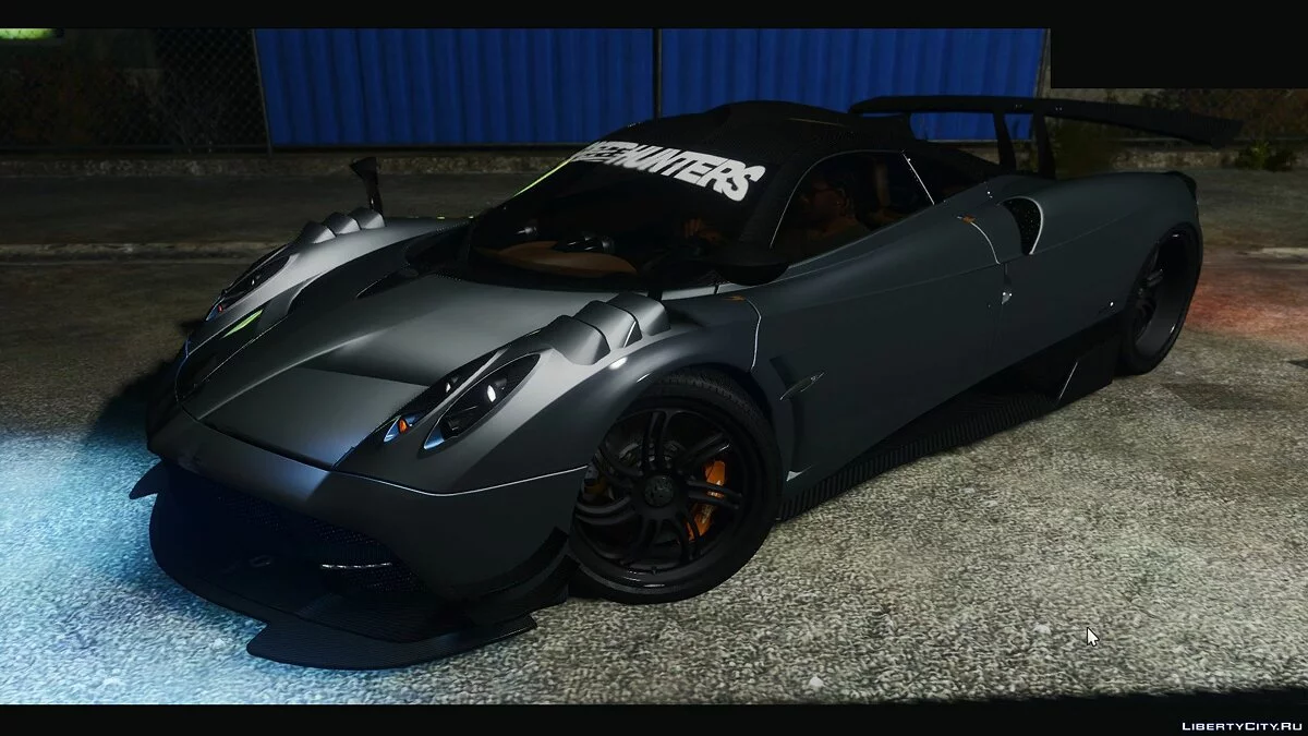 2014 Pagani Huayra [Addon | OIV | Replace | Animated Engine | Tuning] 1.1a / GTA 5