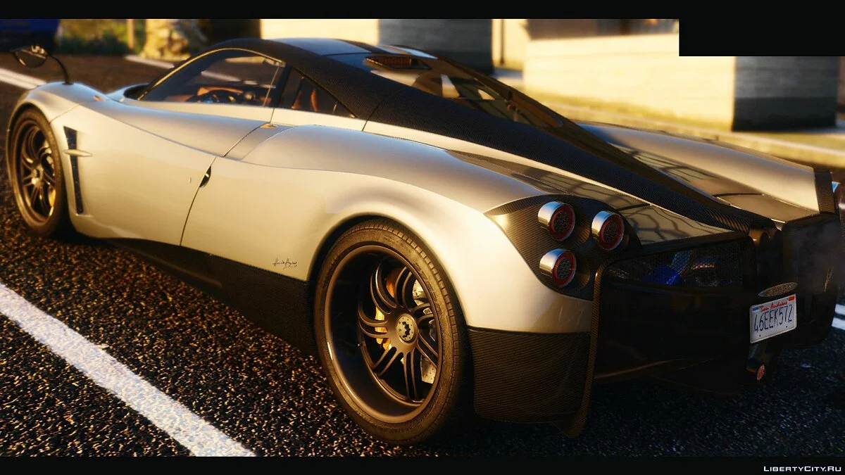 2014 Pagani Huayra [Addon | OIV | Replace | Animated Engine | Tuning] 1.1a / GTA 5