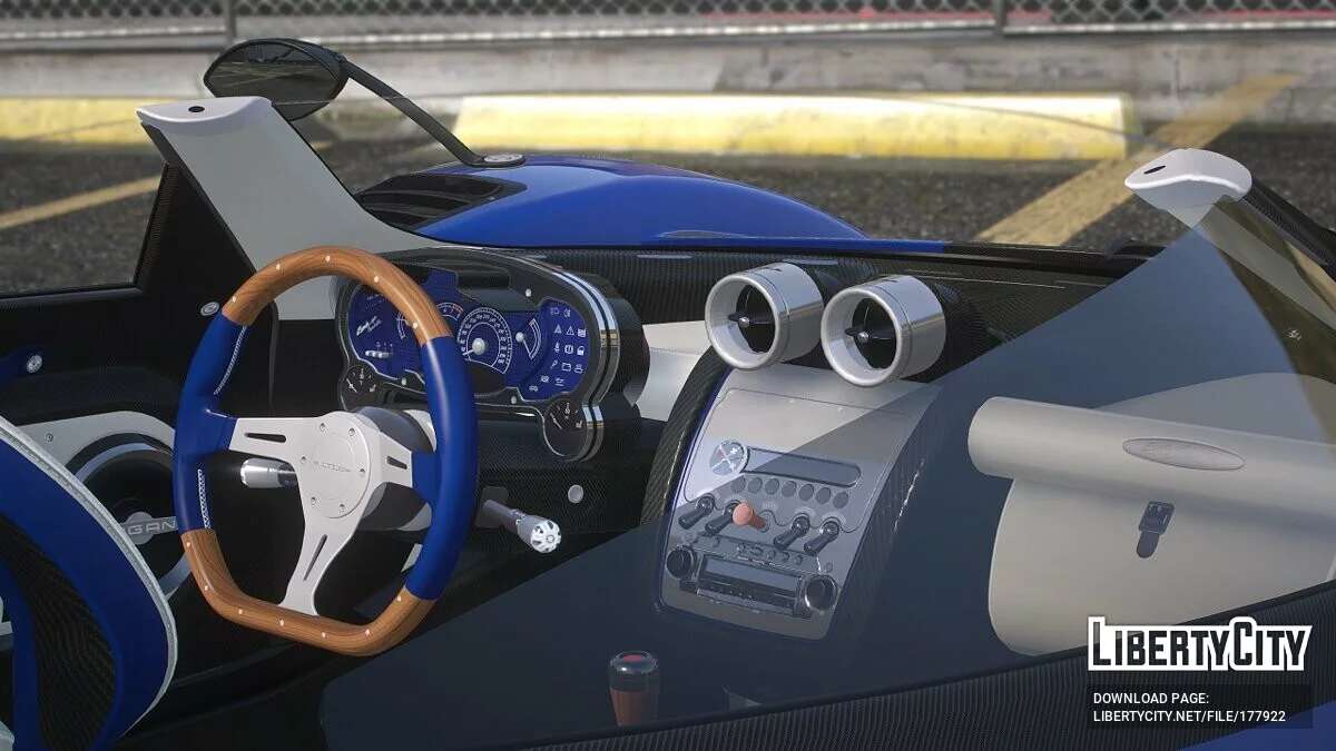 Pagani ZondaBarchetta 2018 / GTA 5