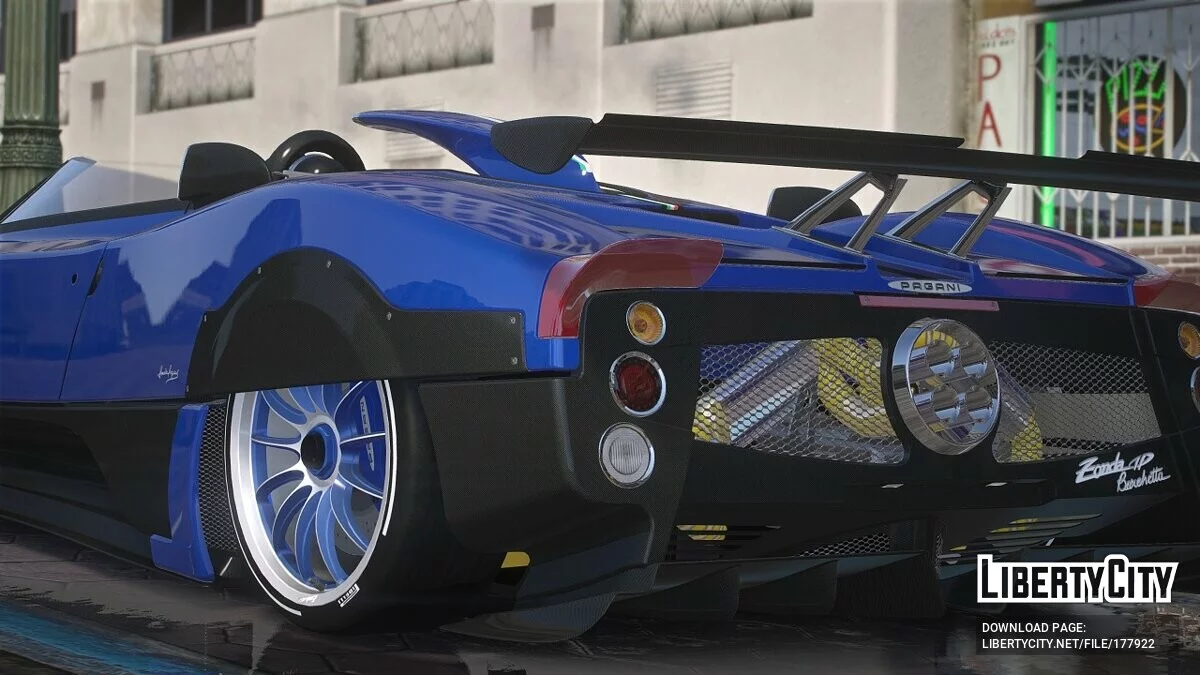 Pagani ZondaBarchetta 2018 / GTA 5