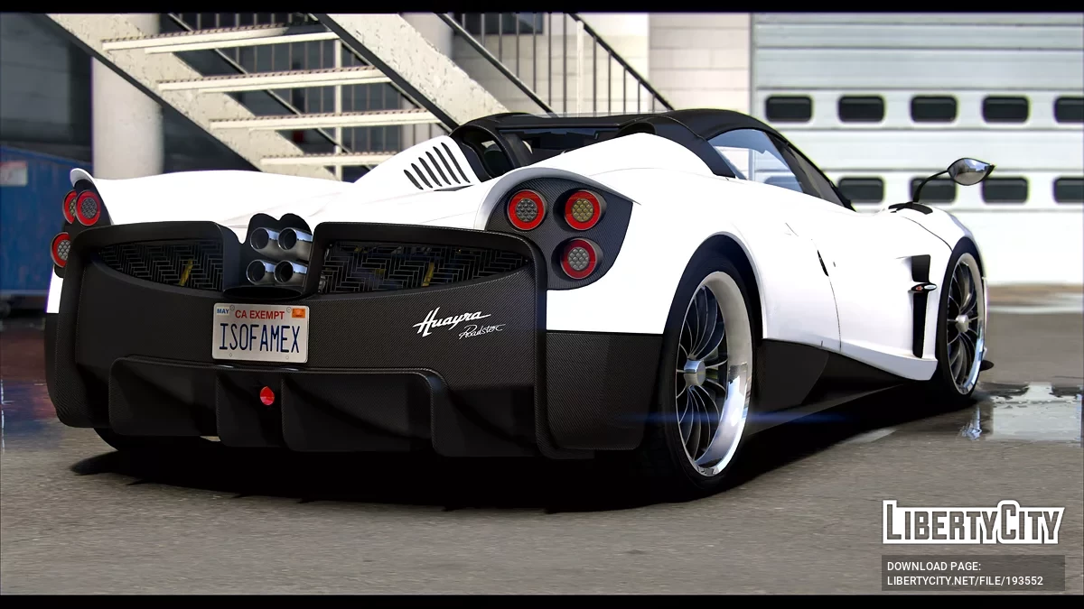 Pagani Huayra Roadster / GTA 5
