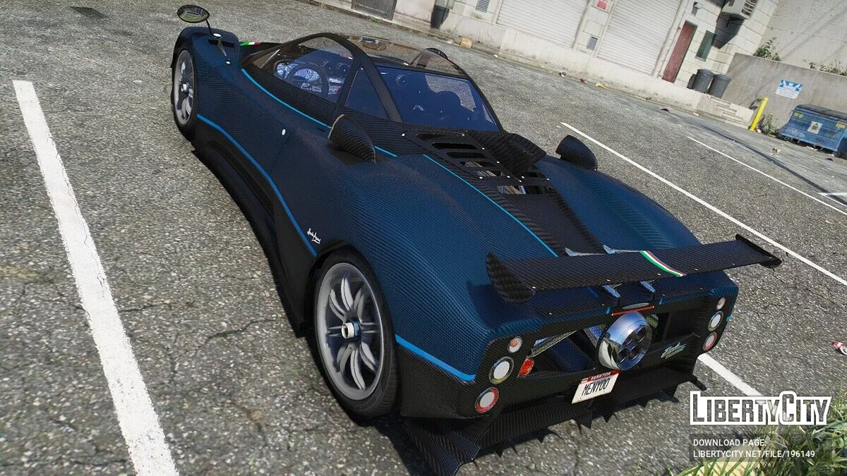 2010 Pagani Zonda Tricolore / GTA 5