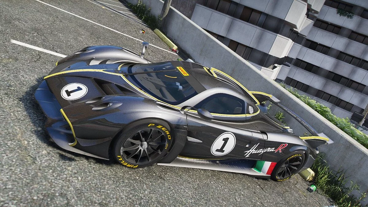 Pagani Huayra R Animated Lights / GTA 5