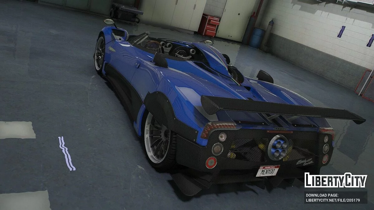 2018 Pagani Zonda HP Barchetta / GTA 5