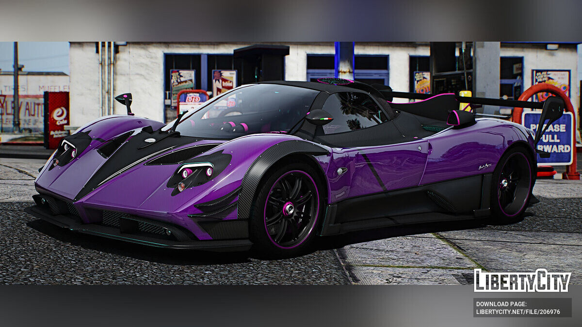 Скачать Pagani Zonda Ay для GTA 5