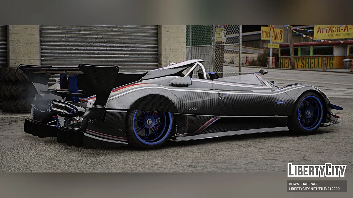 Pagani Zonda Revo Barchetta / GTA 5