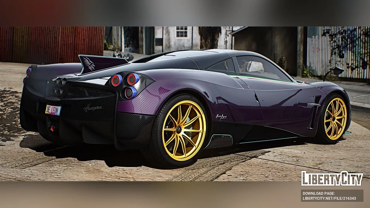 Pagani Huayra Dinastia Raduno / GTA 5