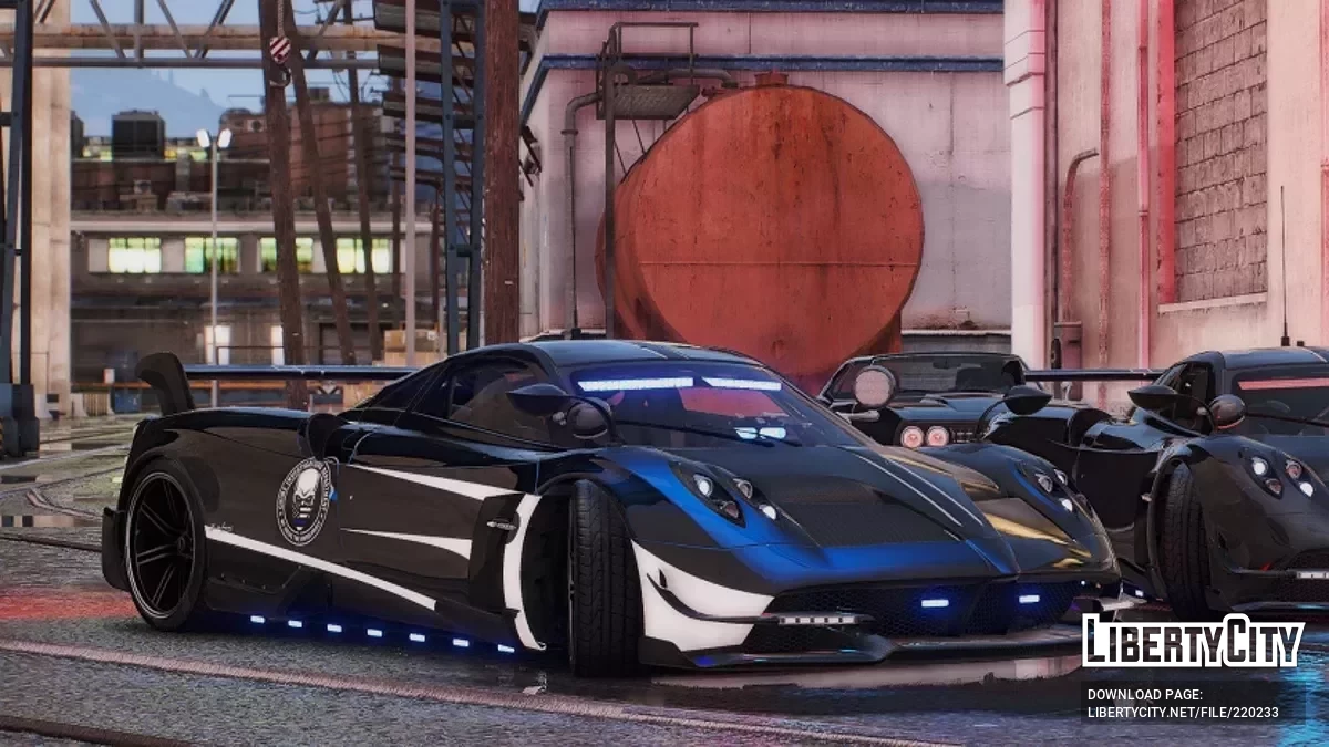2016 Pagani Huayra BC Police / GTA 5