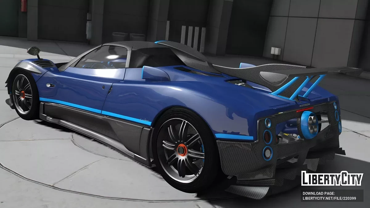 2022 Pagani Zonda Kiryu / GTA 5