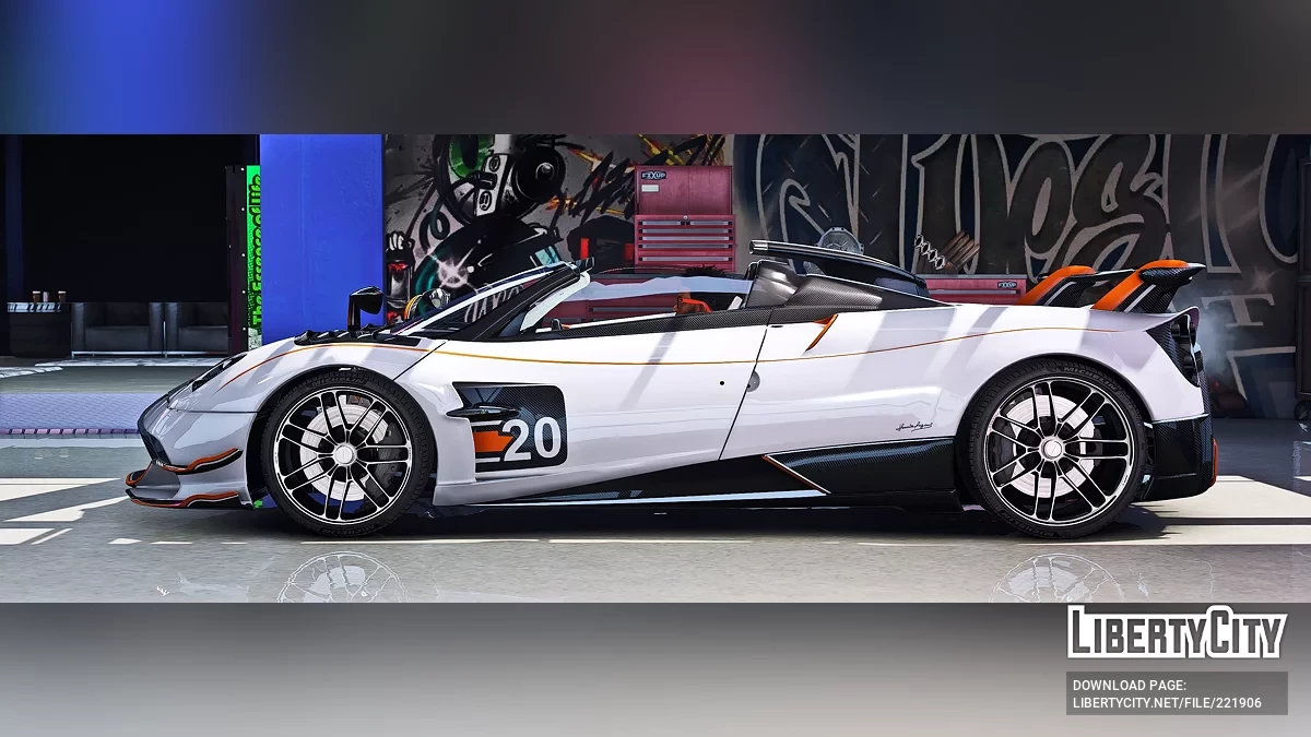 Pagani Huayra BC Roadster / GTA 5