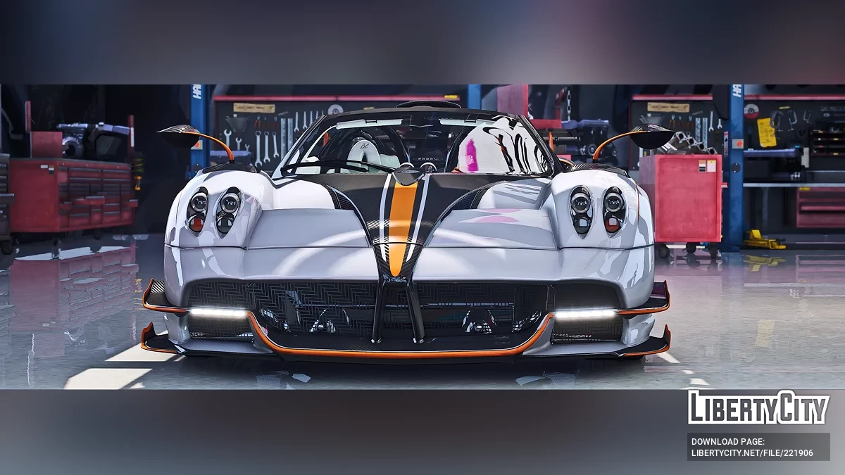 Pagani Huayra BC Roadster / GTA 5