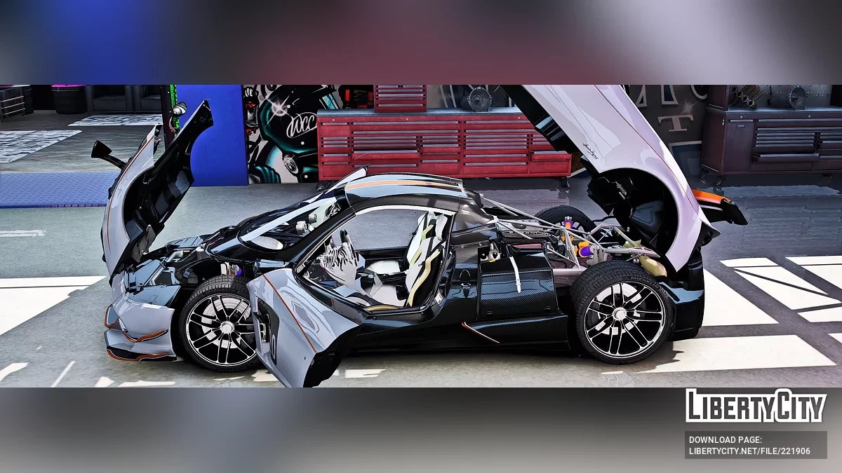 Pagani Huayra BC Roadster / GTA 5
