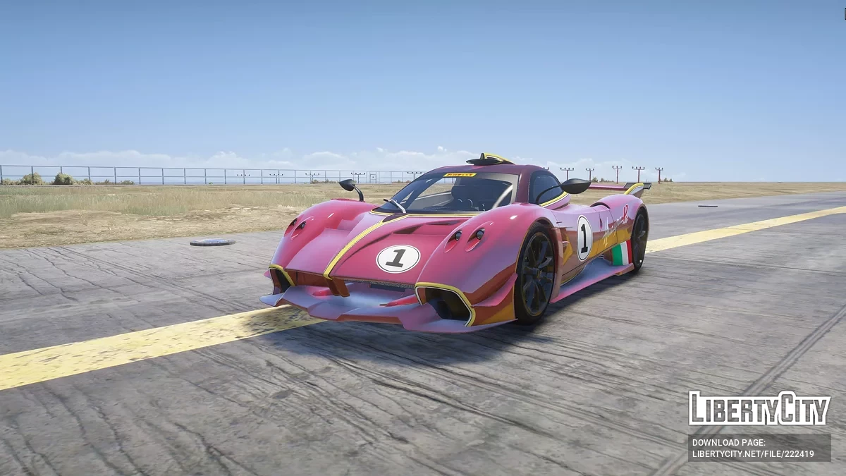 Pagani Huayra R GT2 [Add-On] 1.1 / GTA 5