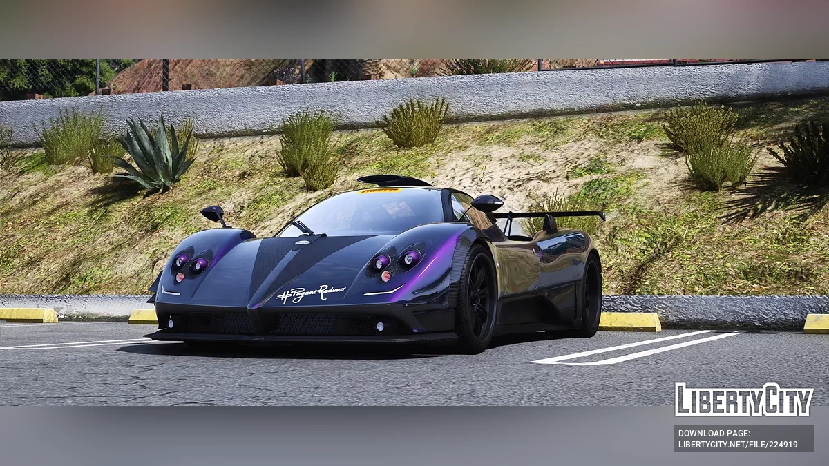 Pagani Zonda 760 Lewis Hamilton / GTA 5