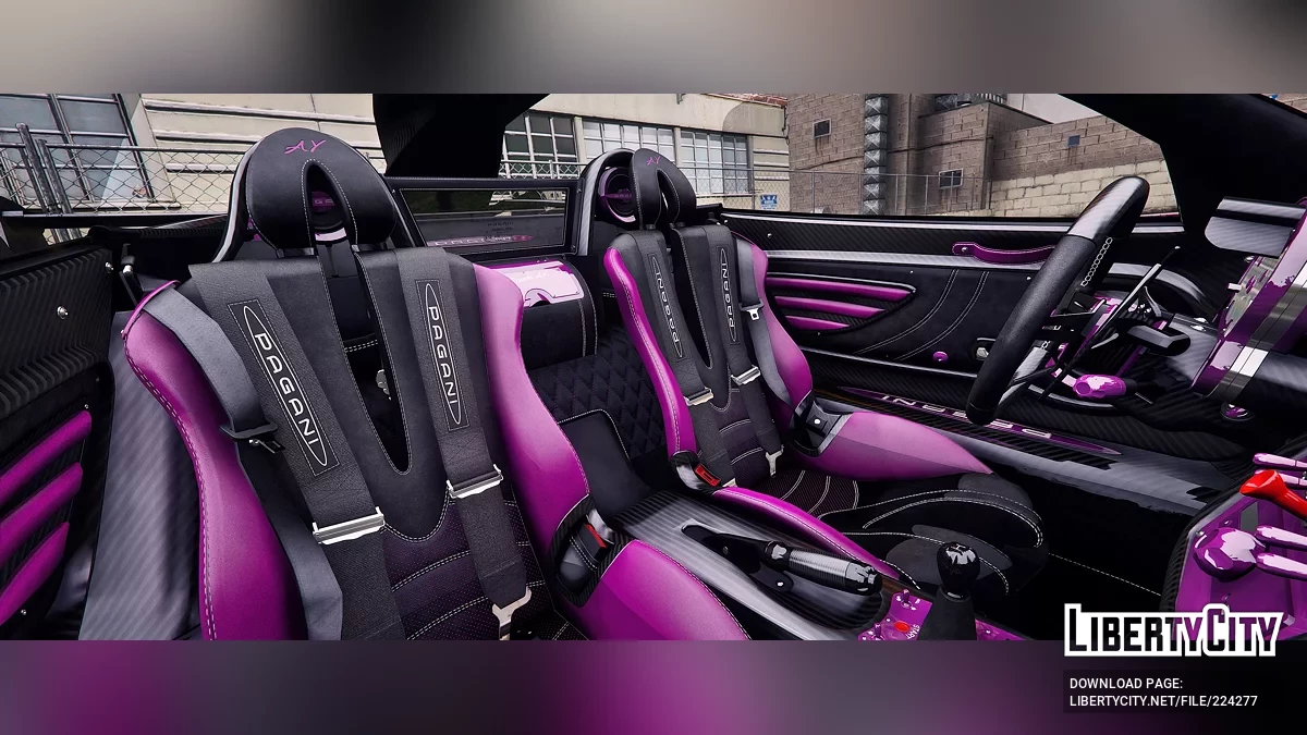 Pagani Zonda AY 2.0 R08 / GTA 5