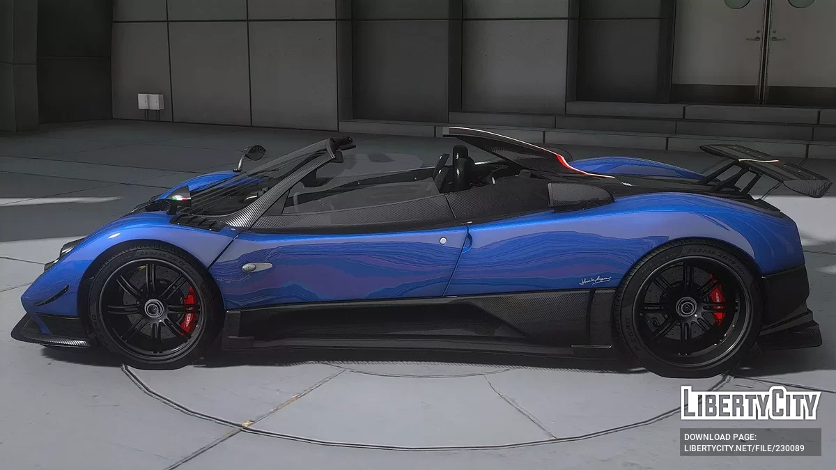 Pagani Zonda Cinque Roadster / GTA 5