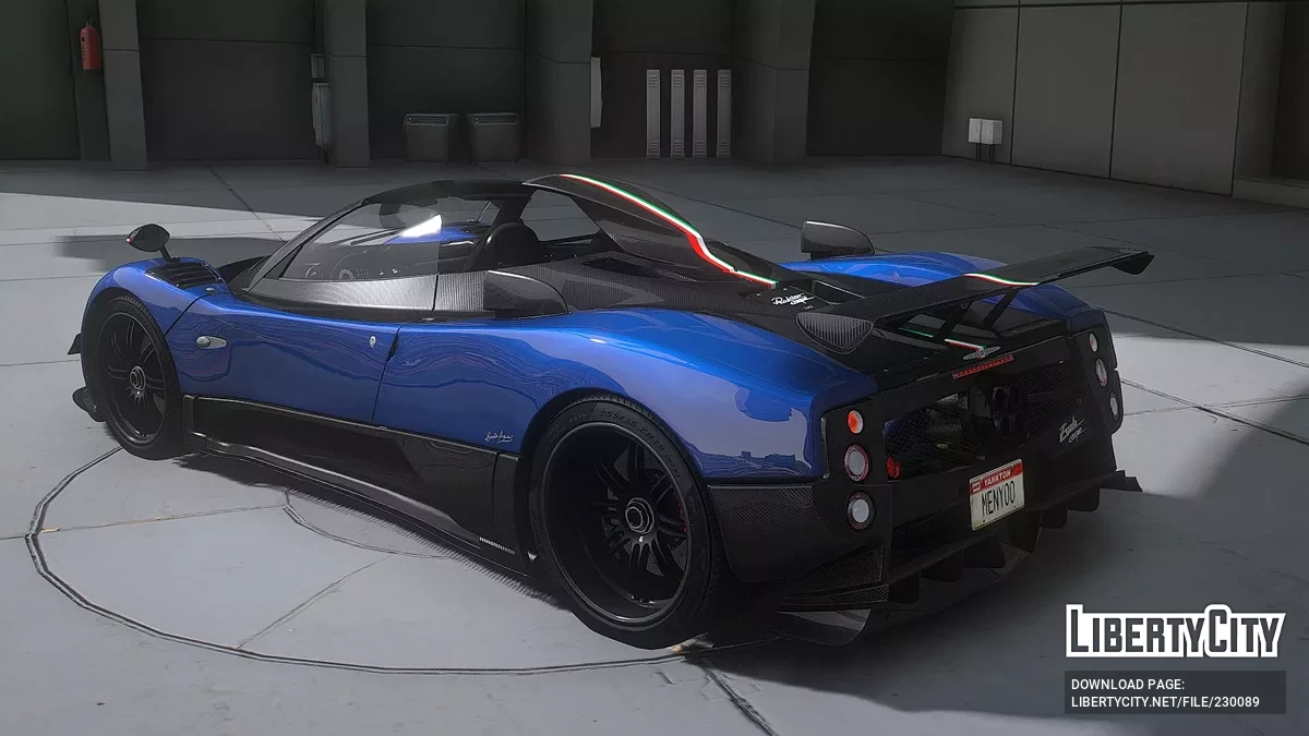 Pagani Zonda Cinque Roadster / GTA 5