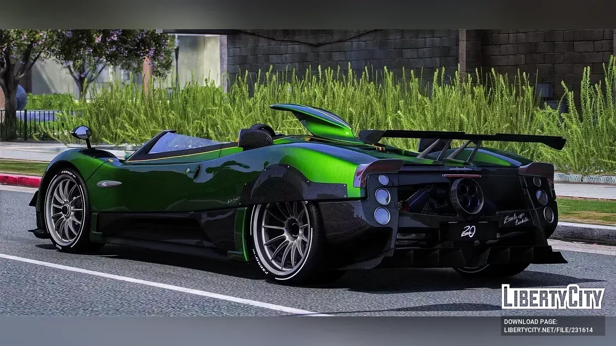Pagani Zonda HP Barchetta 1 di 3 / GTA 5