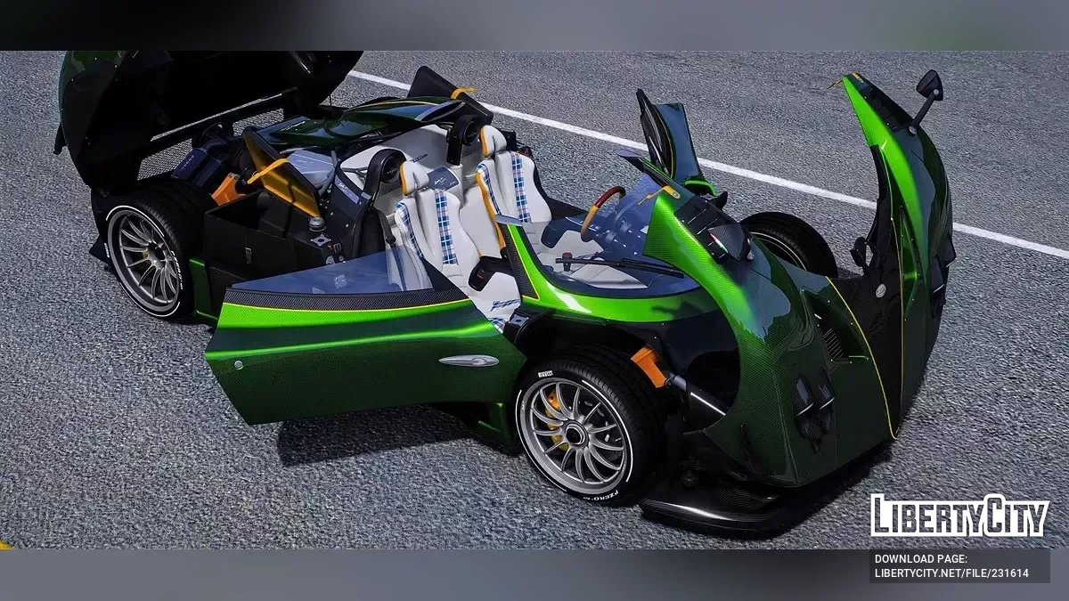 Pagani Zonda HP Barchetta 1 di 3 / GTA 5