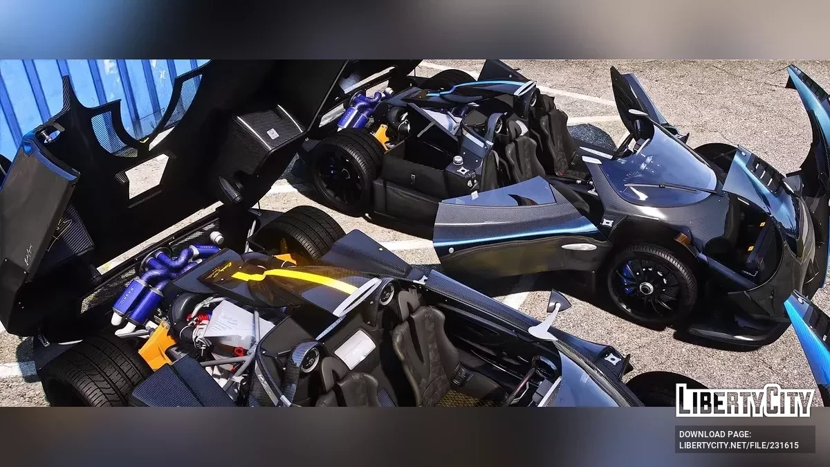 Pagani Zonda HP Barchetta 3 of 3 / GTA 5