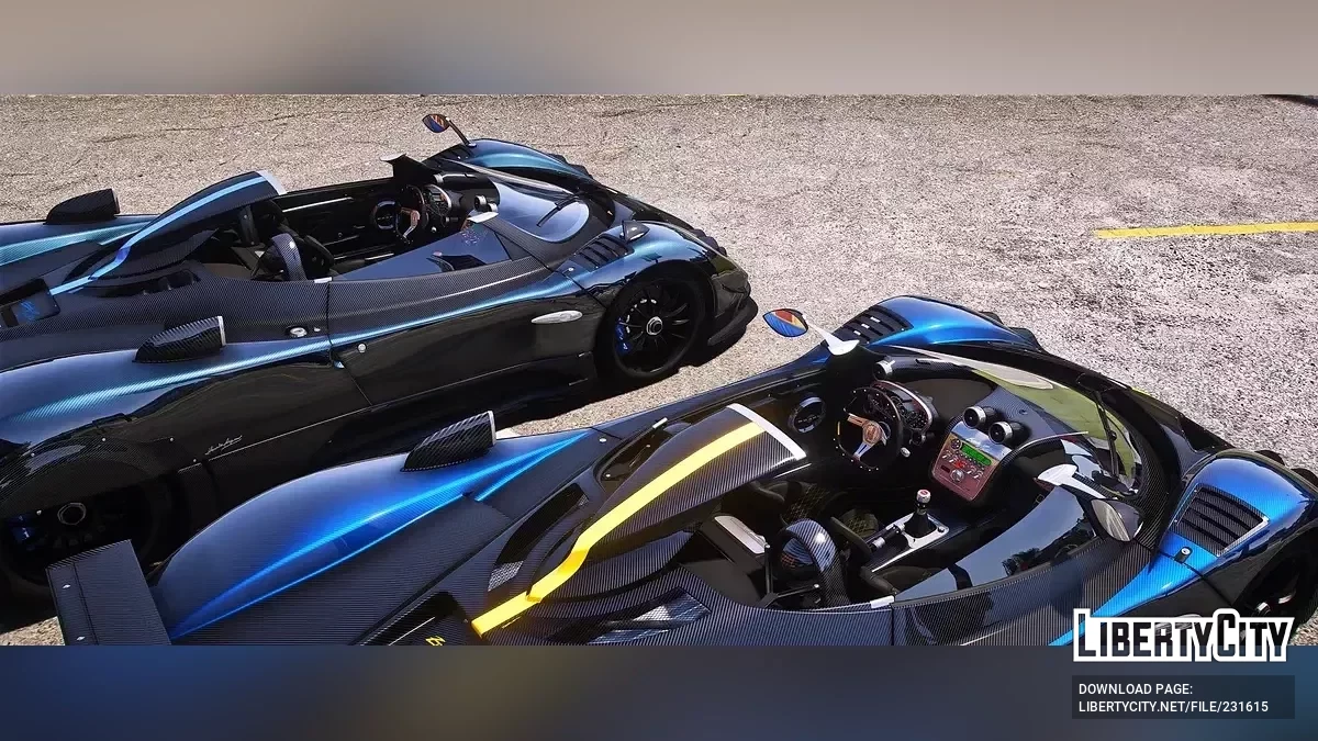 Pagani Zonda HP Barchetta 3 of 3 / GTA 5