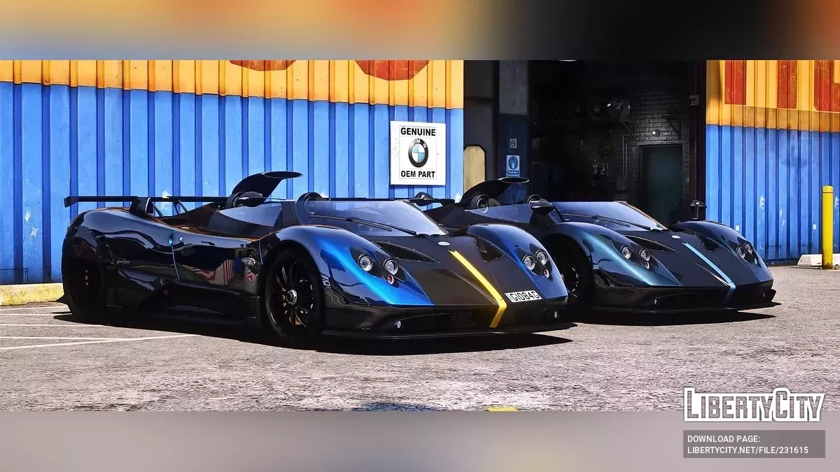Pagani Zonda HP Barchetta 3 of 3 / GTA 5