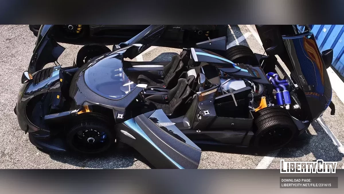 Pagani Zonda HP Barchetta 3 of 3 / GTA 5