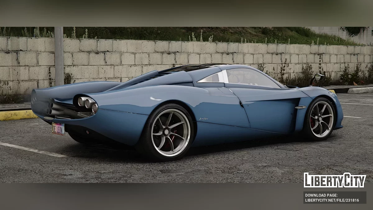 Pagani Huayra Codalunga 2022 / GTA 5
