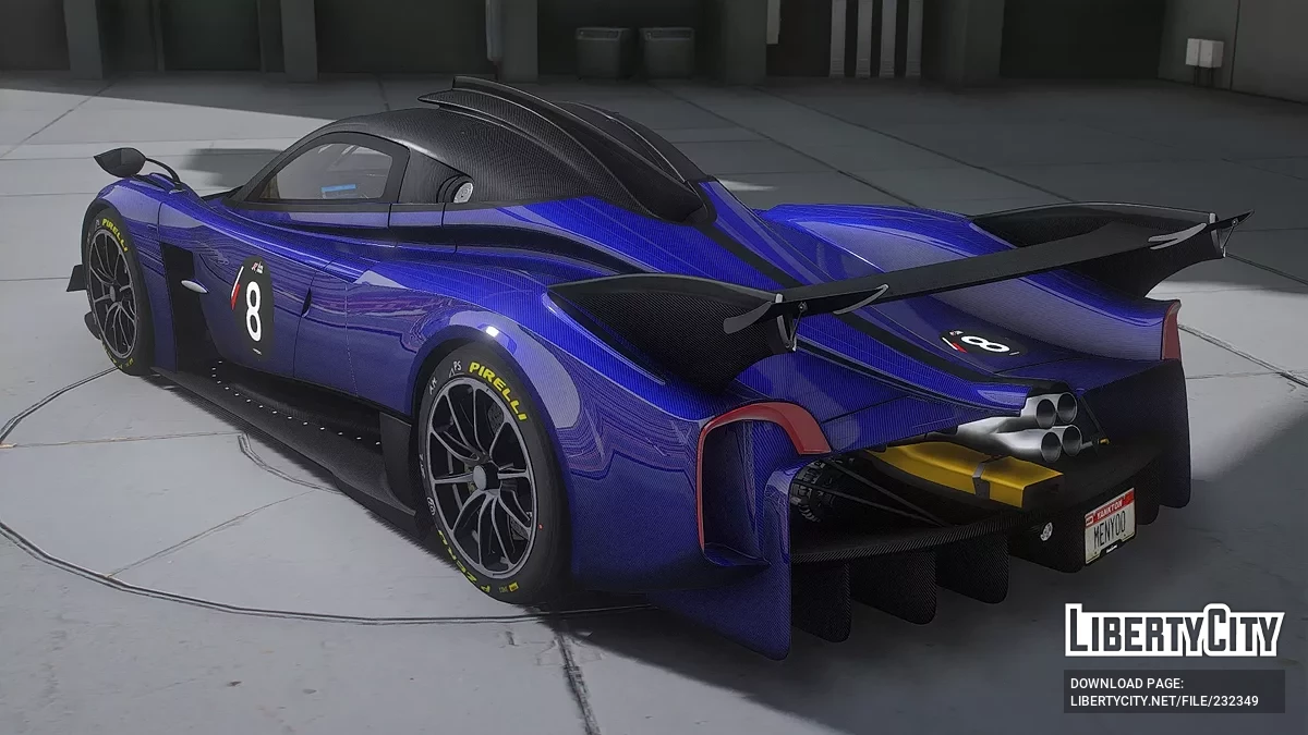Pagani Huayra R 8 / GTA 5