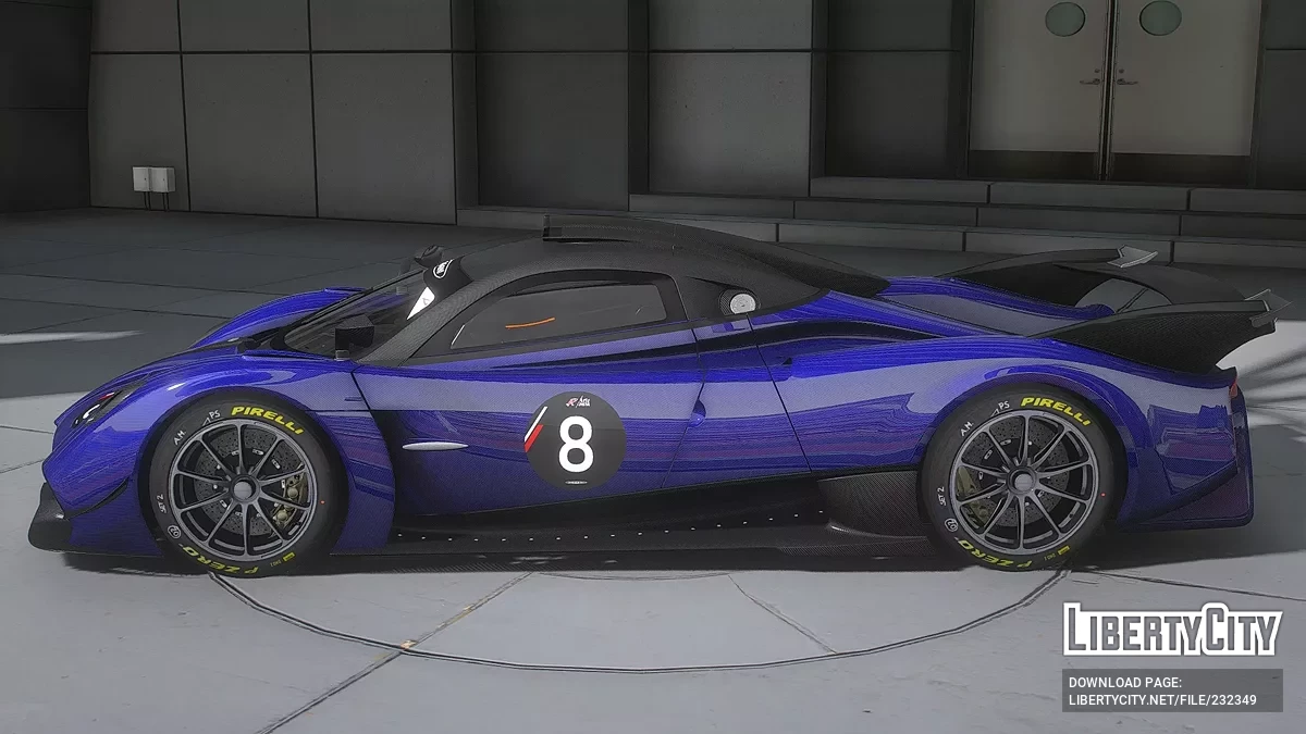 Pagani Huayra R 8 / GTA 5