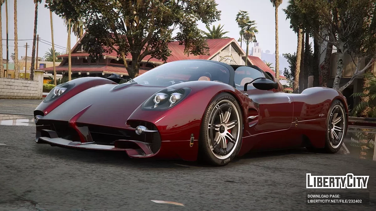 Pagani Utopia Roadster / GTA 5