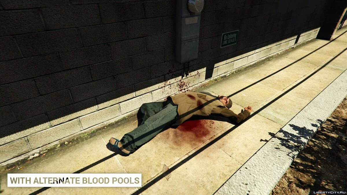 Alternate Blood Pools 1.0 / GTA 5