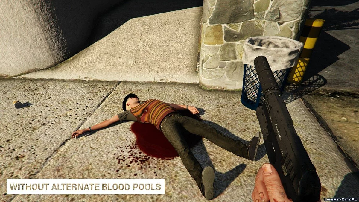 Alternate Blood Pools 1.0 / GTA 5