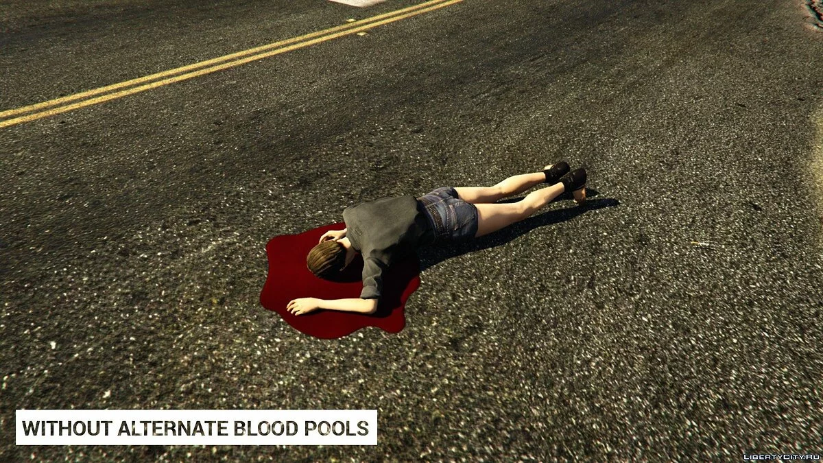 Alternate Blood Pools 1.0 / GTA 5