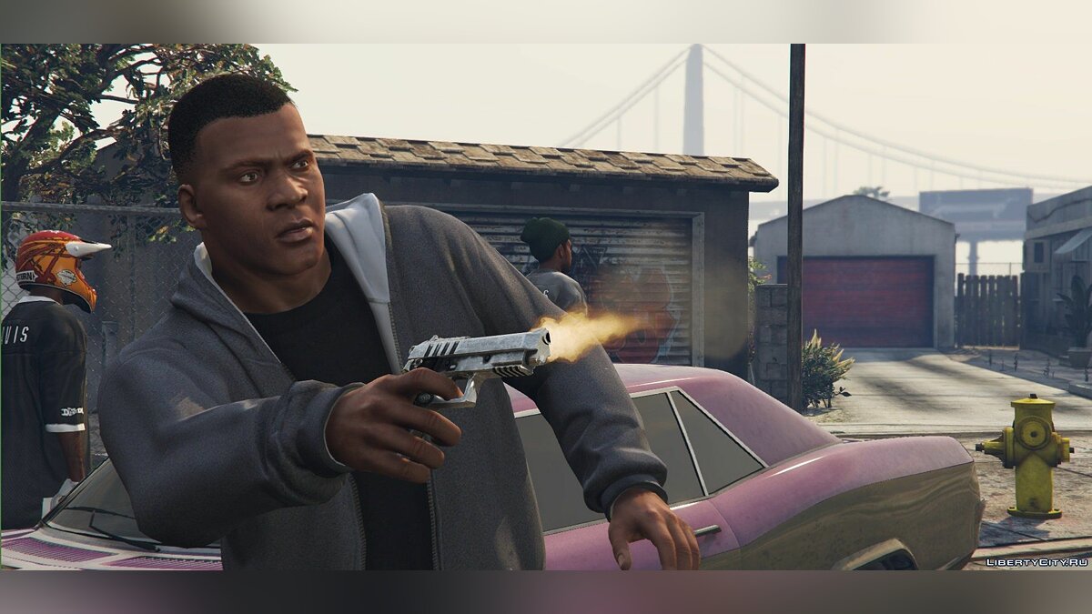 Скачать Gangsta Style Franklin 1.1 для GTA 5