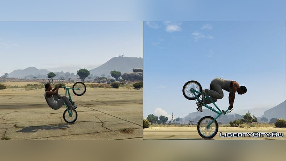 Скачать Pro BMX Mod 2.0 для GTA 5