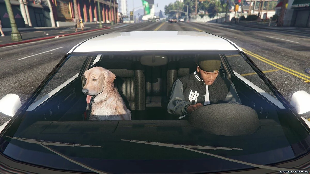 Золотистый Ретривер / Golden Retriever Pet Mod / GTA 5