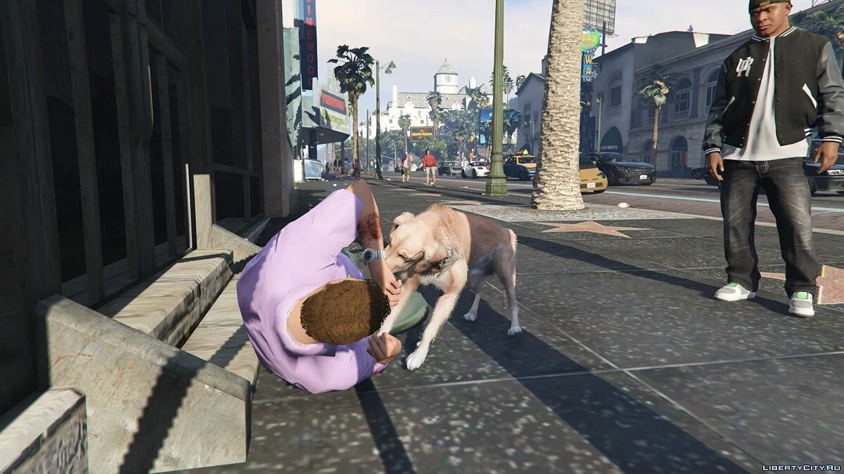 Золотистый Ретривер / Golden Retriever Pet Mod / GTA 5