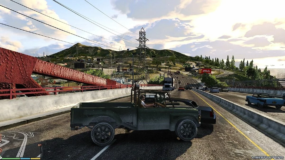 GTA V Extreme Clear HD Weather 1.1 / GTA 5