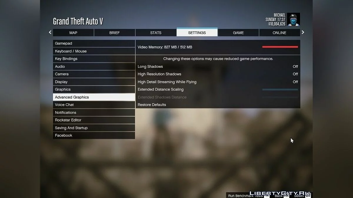 Extreme Low End PC Settings (512Mb VRAM) / GTA 5
