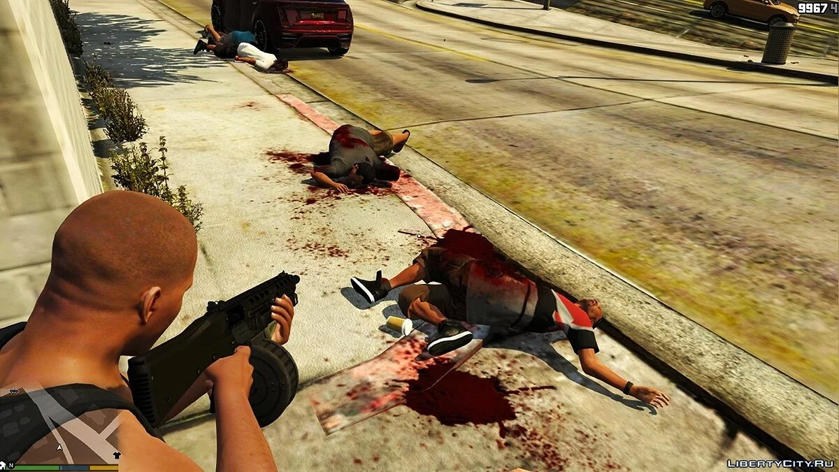 Realistic Blood Effects 1.0 / GTA 5