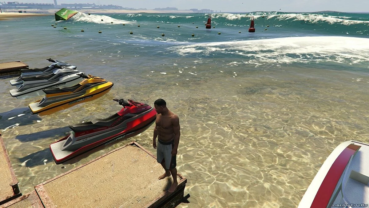 Indian Ocean Water Mod 1.2 / GTA 5