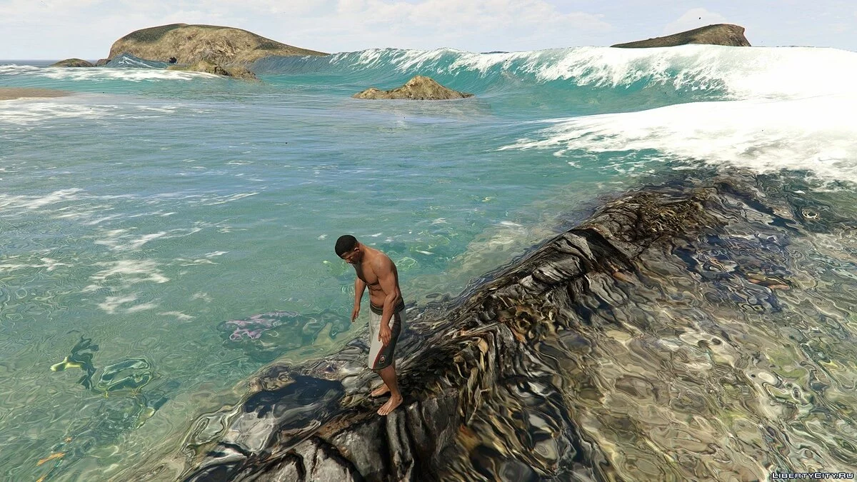 Indian Ocean Water Mod 1.2 / GTA 5