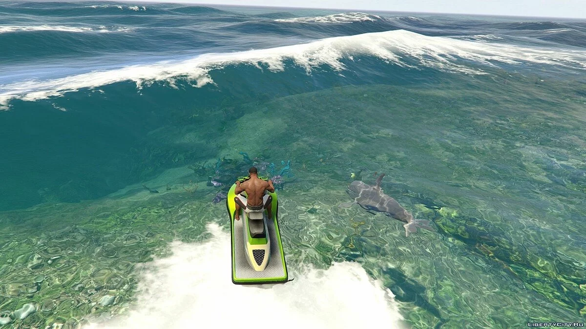 Indian Ocean Water Mod 1.2 / GTA 5