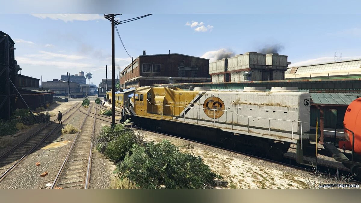 Freight Train Extended - East LS  / GTA 5