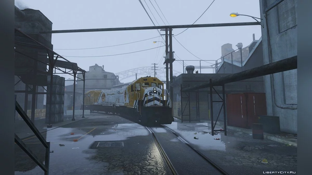 Freight Train Extended - East LS  / GTA 5
