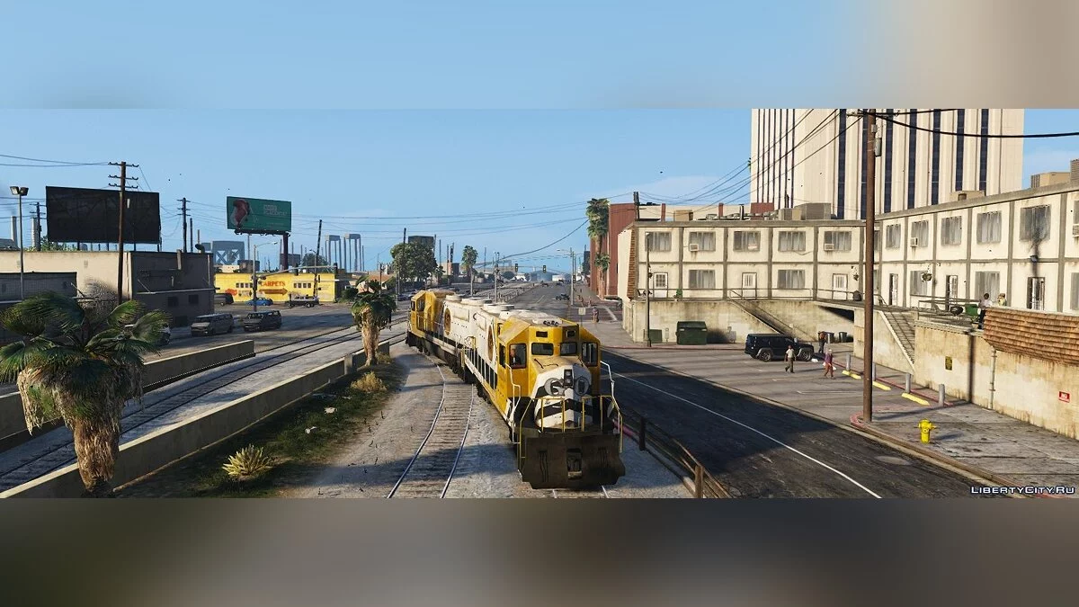 Freight Train Extended - East LS  / GTA 5