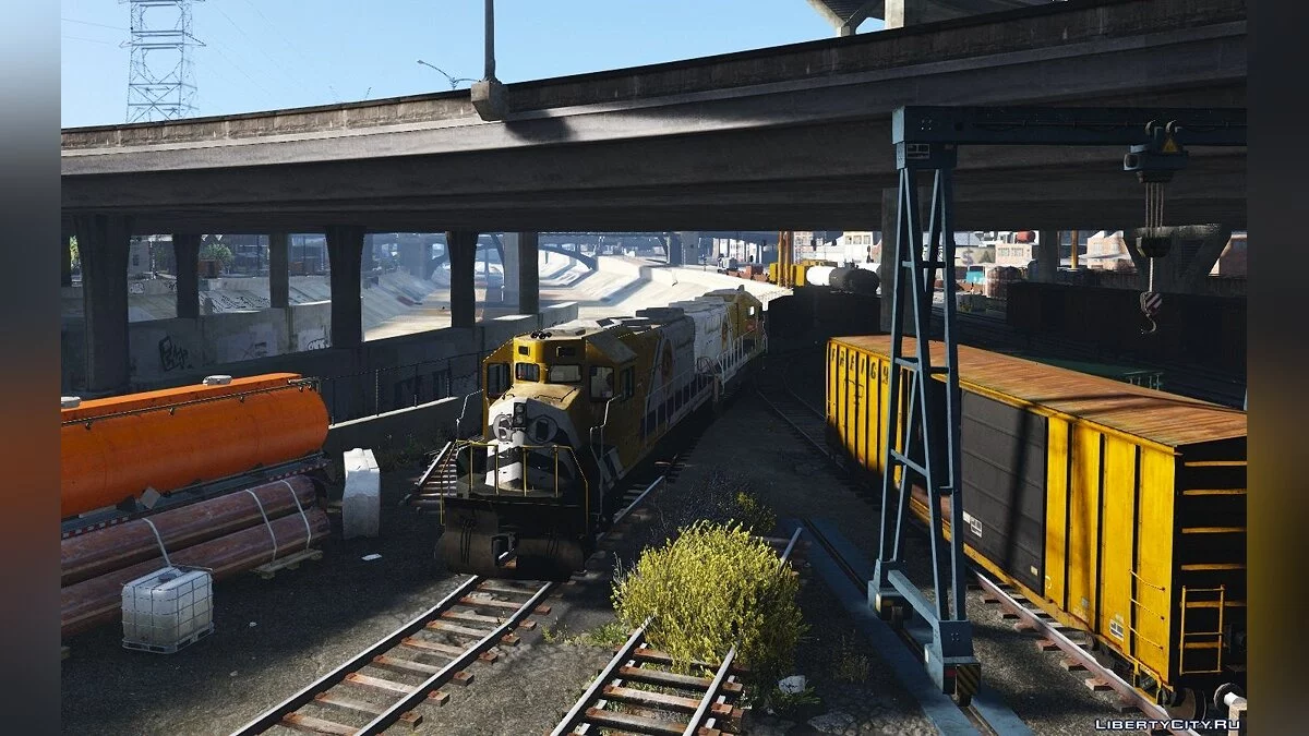 Freight Train Extended - East LS  / GTA 5