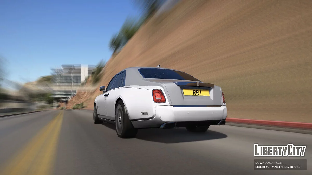 Адаптивная подвеска и реалистичная управляемость для Rolls-Royce Phantom VIII 2023 / GTA 5